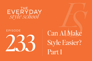 Can AI Make Style Easier? – Part 1