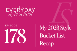 My 2023 Style Bucket List Recap