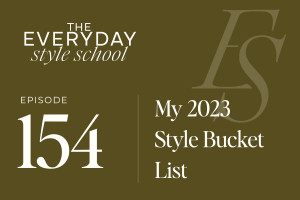 My 2023 Style Bucket List