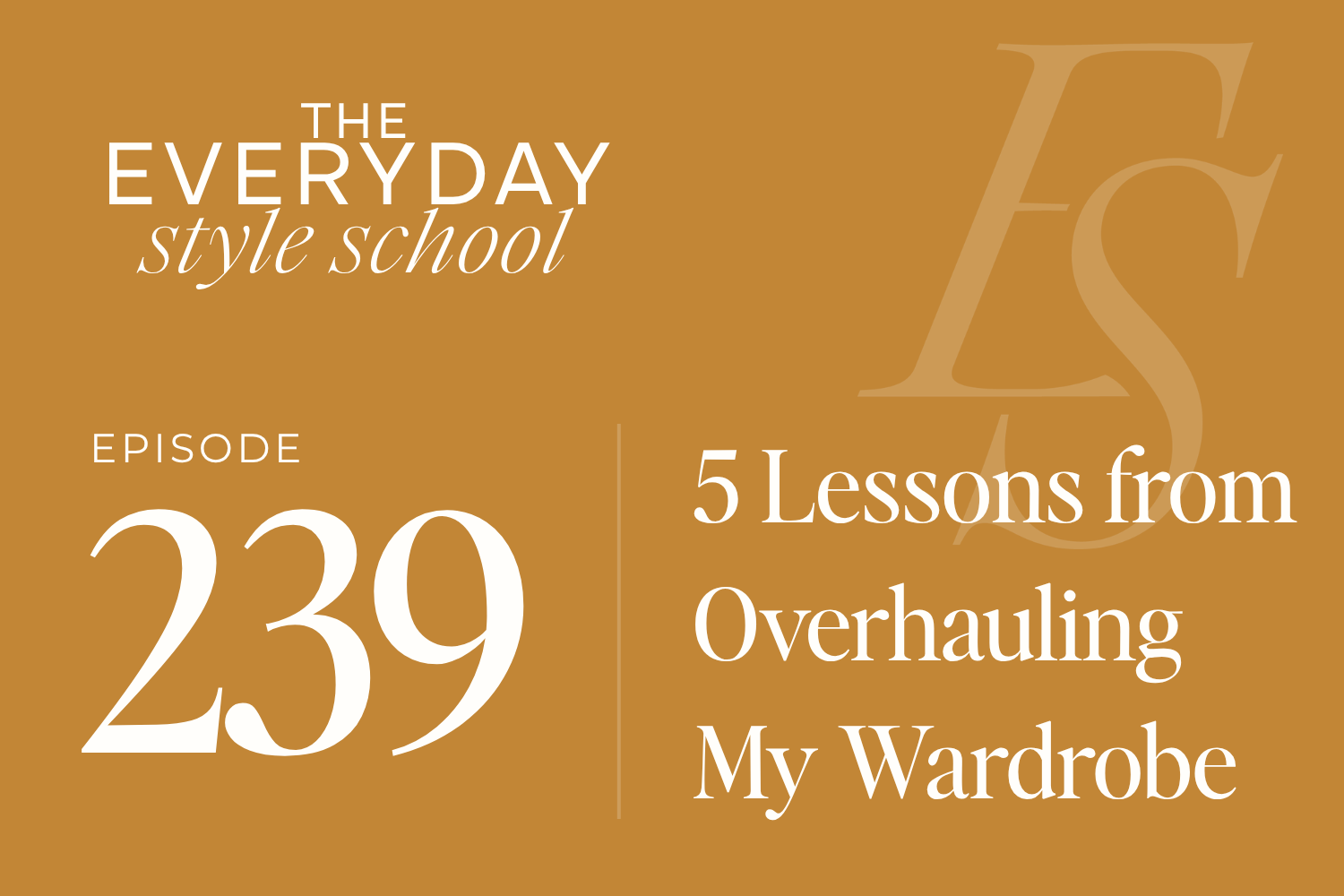 5 Lessons from Overhauling My Wardrobe 1